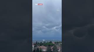 İstanbul Kartal’da Mammatus Bulutları görüldü Resimi