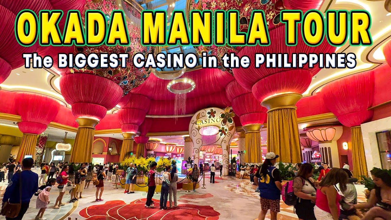OKADA MANILA Hotel and Casino Walking Tour | The Biggest CASINO in the Philippines |
