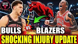 CHICAGO BULLS VS. PORTLAND TRAIL BLAZERS: INJURY REPORT & STATUS UPDATES FOR JANUARY 19!