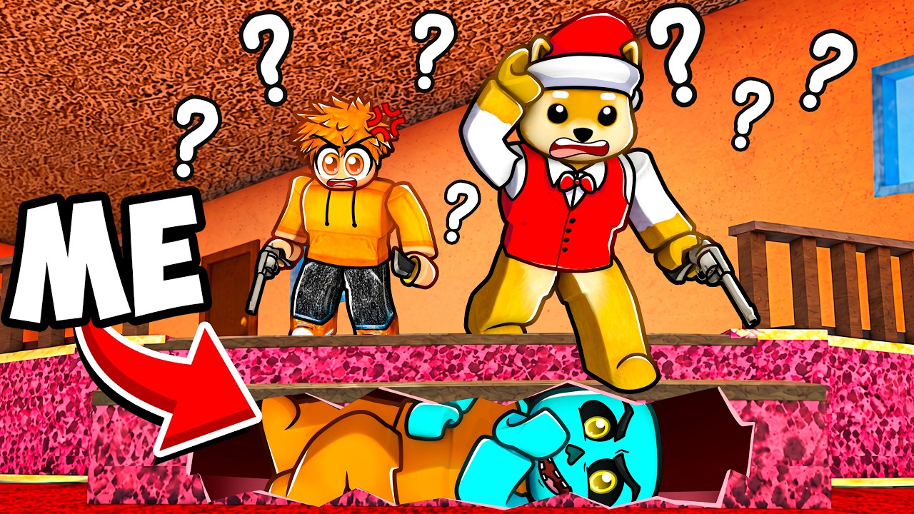 Using Glitches to CHEAT in MM2 Hide and Seek!