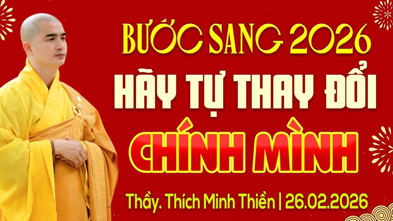 Đừng mong thay đổi ai cả, hãy tự thay đổi mình | Thầy Thích Minh Thiền