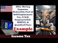 HSA, Moving Exp, Deduct Part of Self Emp Tax, & Self Emp SEP, SIMPLE, & Qualified Plans Ex 4052