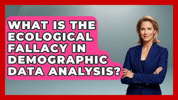What Is The Ecological Fallacy In Demographic Data Analysis? - Demographic Data Answers