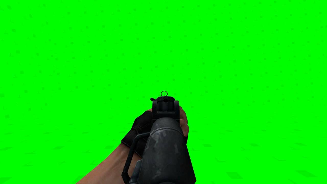 Counter Strike Source Mp5 - Fire & Reload - GreenScreen Pro's HD - YouTube