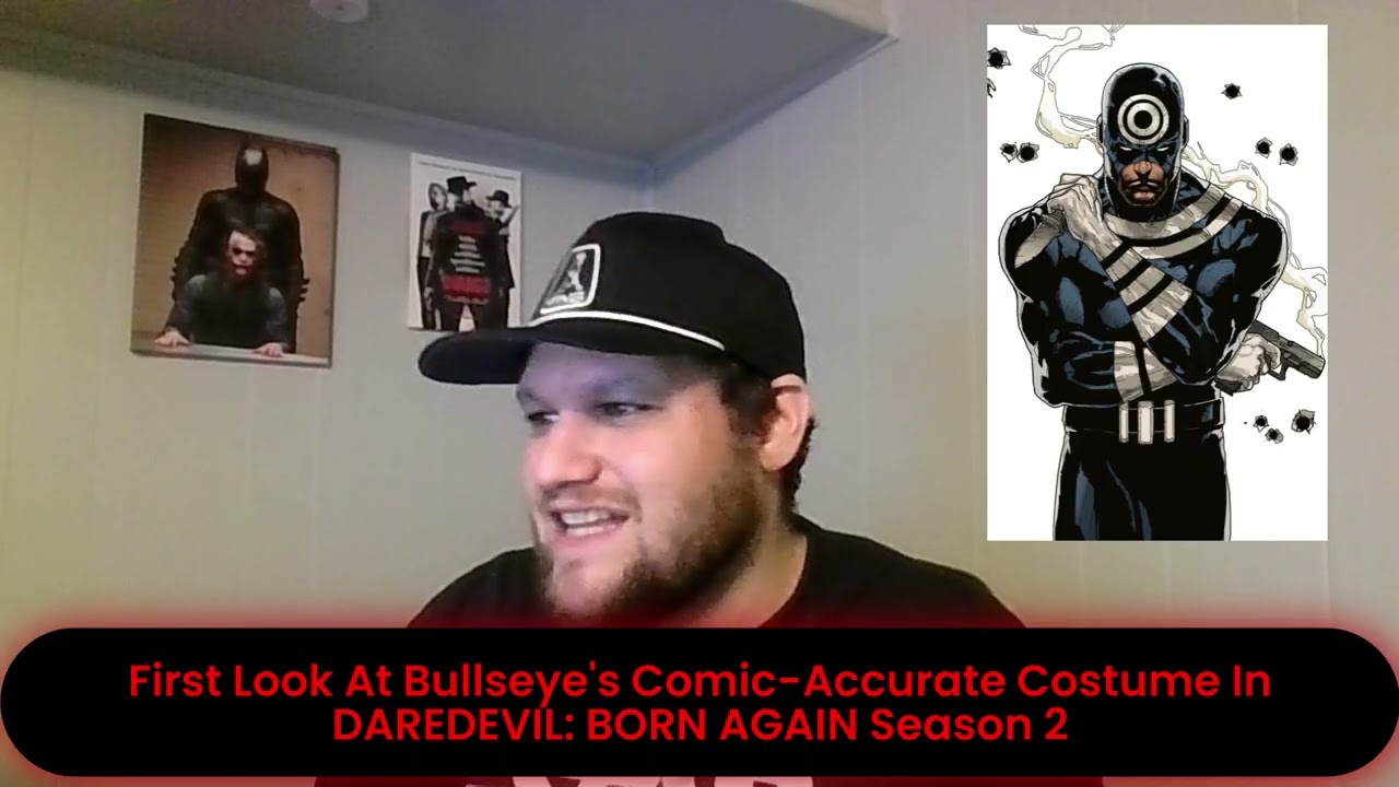 First Look At Bullseye's Comic Accurate Costume In DAREDEVIL  BORN AGAIN Season 2
