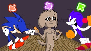 FNF Character Test  Gameplay VS Playground l VS SONIC l VS BELLA l VS NEEDLEMOUSE