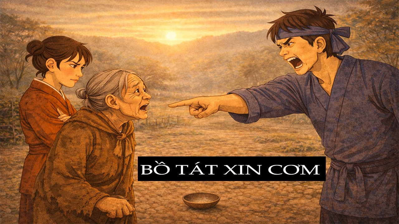 phim phật giáo  QUAN ÂM BỒ TÁT XIN CƠM