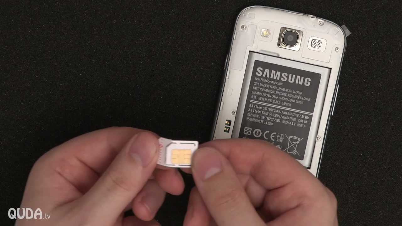  Samsung  Galaxy SIII Sim Karte  MicroSD und Akku 