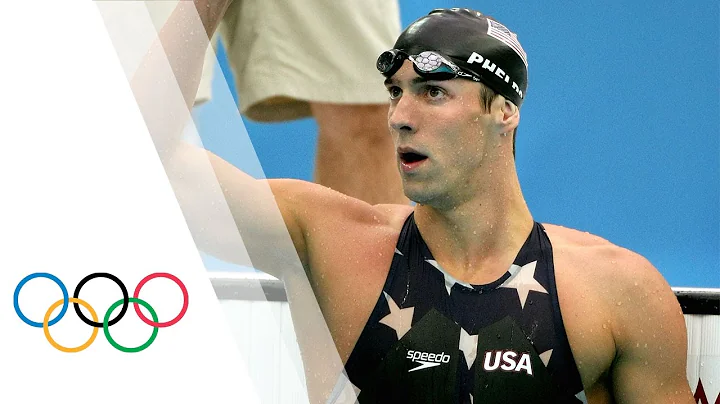 Michael Phelps breaks 200m Freestyle World Record | Beijing 2008 Olympic Games