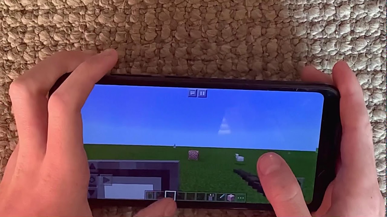 Minecraft on mobile YouTube