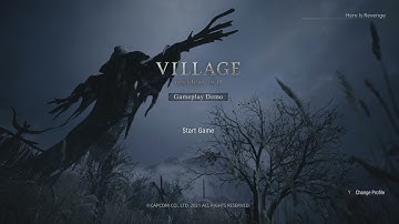 Village Demo Menu/Loading Screen Theme - RE:Village