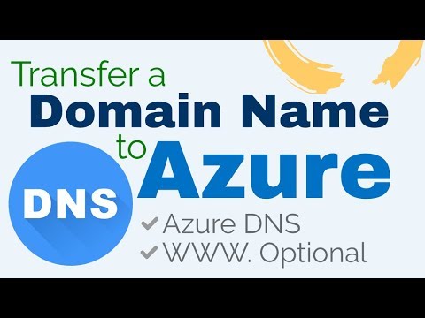 How to Transfer a Domain Name to Azure