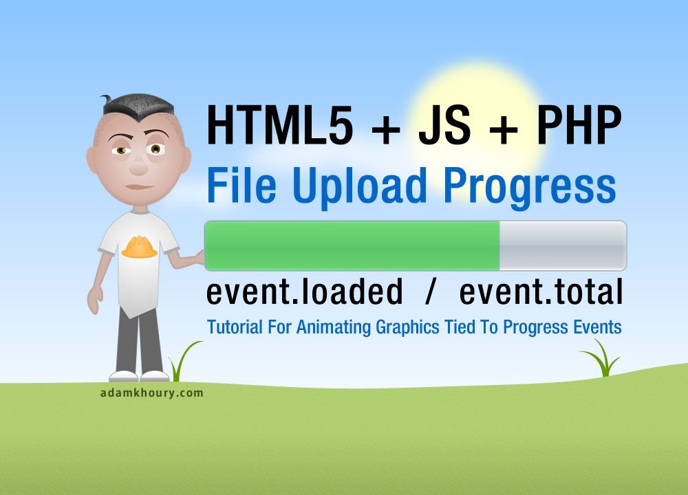 Progress Bar Upload Php