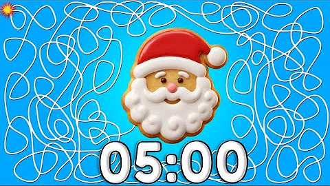 5 Minute Timer Bomb Santa Cookie | Festive Christmas 🎅🍪