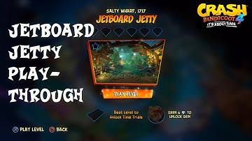 #08 Jetboard Jetty playthrough | Crash Bandicoot™ 4: It