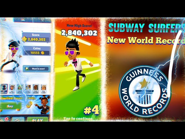 ♫ FUNK do SUBWAY SURFERS ☆ TROPA do NO COINS 👑 World record !( Naag ,  moooj , Burlas , Khortex ) 