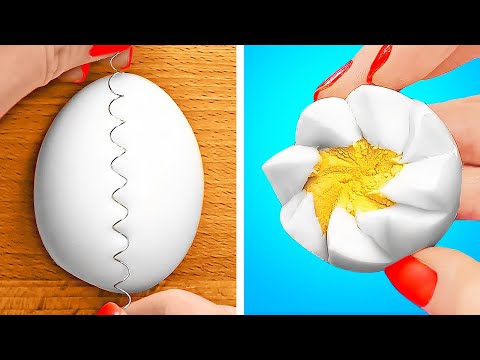 COOL EGG HACKS || VALUABLE HOME HACKS FOR ALL OCCASIONS