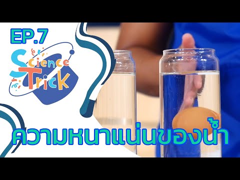 Science Trick ตอน 7 : ความหนาแน่นของน้ำ