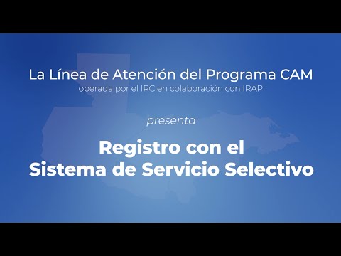 Video: Cómo Registrarse En La Oficina De Registro Y Alistamiento Militar Mediante Registro Temporal