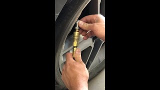 Inflating Vehicle Tires with Air Compressor