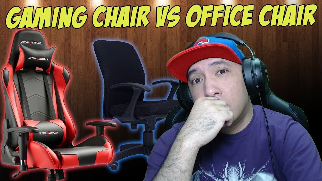 VLOG GAMING CHAIR VS OFFICE CHAIR (TAGALOG) YouTube