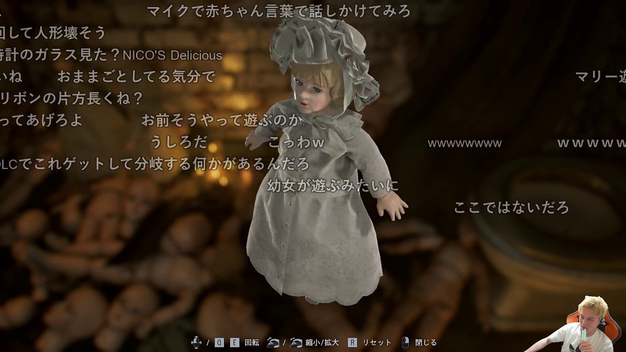 Twitch】うんこちゃん『バイオハザードロス→ｶﾞﾁ前人未到シリーズ