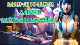 Never watermark your images manually again!! (use just a few lines of python)