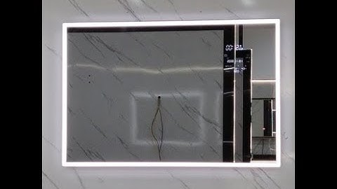 Amazing Smart Mirror with led light Automatic sensor.