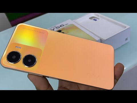 Vivo Y56 5G Orange Shimmer Unboxing, First Look & Review 🔥| Vivo Y56 5G Price, Features & More
