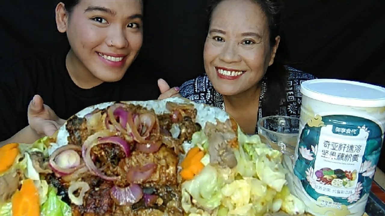 MUKBANGSTEAK BONELESS BANGUS, STIRFRY CABBAGE, CHIA SEED CEREAL YouTube