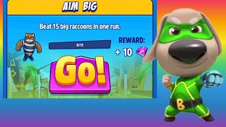 Aim Big Best Mission|Ben Finish 15 Roccoon|Outfit7yt