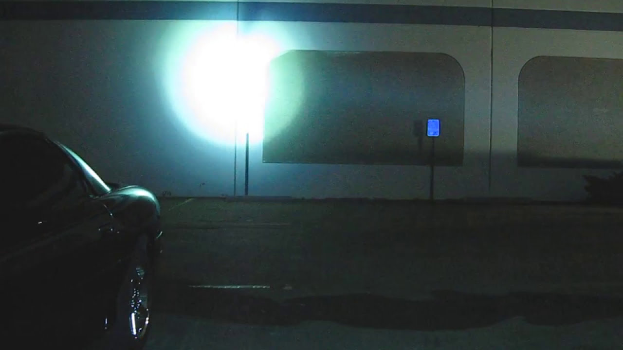 Stanley 35w HID Spotlight in action YouTube