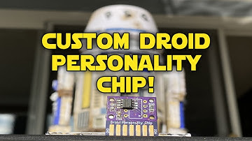 Custom Personality Chip (Movie Clip Sounds!) with a Droid from Galaxy