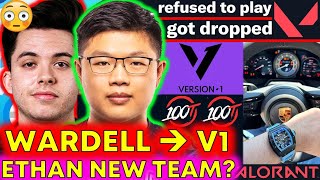 Wardell Spotted at Version1, Ethan Explains CHOSE to Leave 100T! 😳 VALORANT News