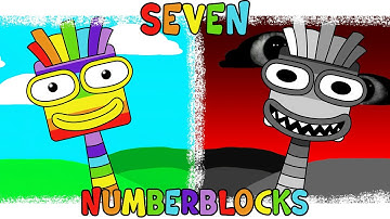 My Sprunki OC: Seven (from Numberblocks)