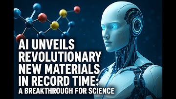 AI Unveils Revolutionary New Materials in Record Time: A Breakthrough for Science