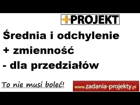 Wideo: Różnica Między Odchyleniem Standardowym A średnią