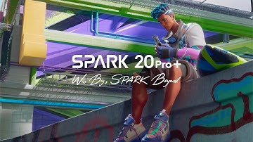 Introducing TECNO SPARK 20 Pro+