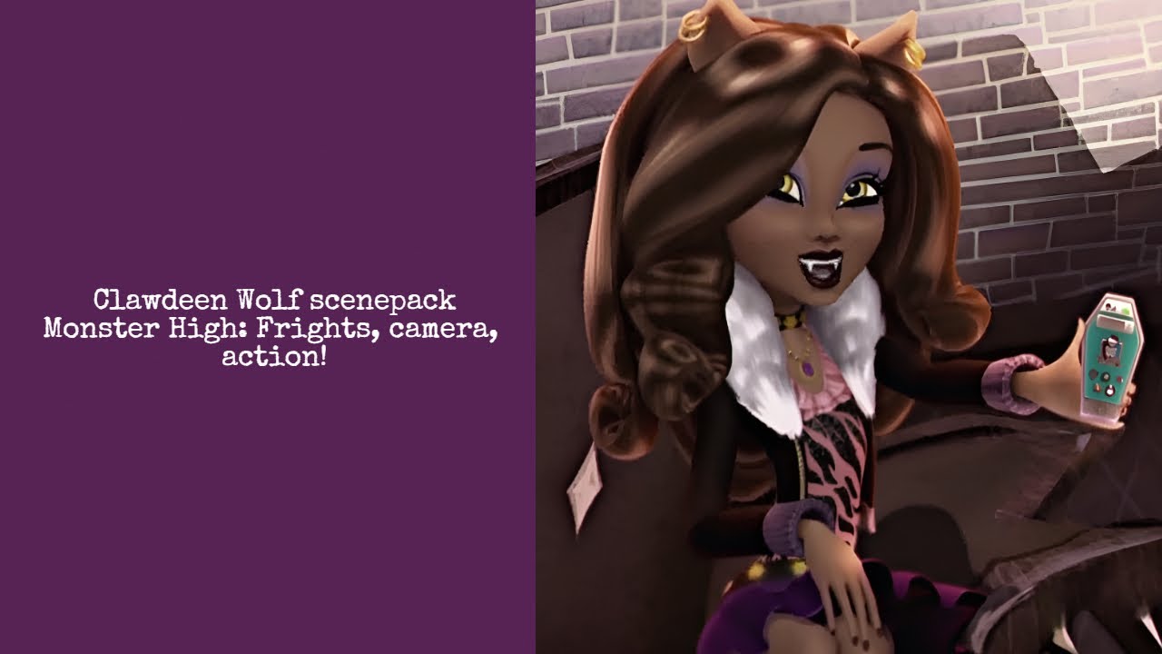 Clawdeen Wolf scenepack (Monster High: Frights, camera, action) 1080p