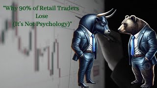 Why 90% of Retail Traders Lose — The Real Reason (Not Psychology)