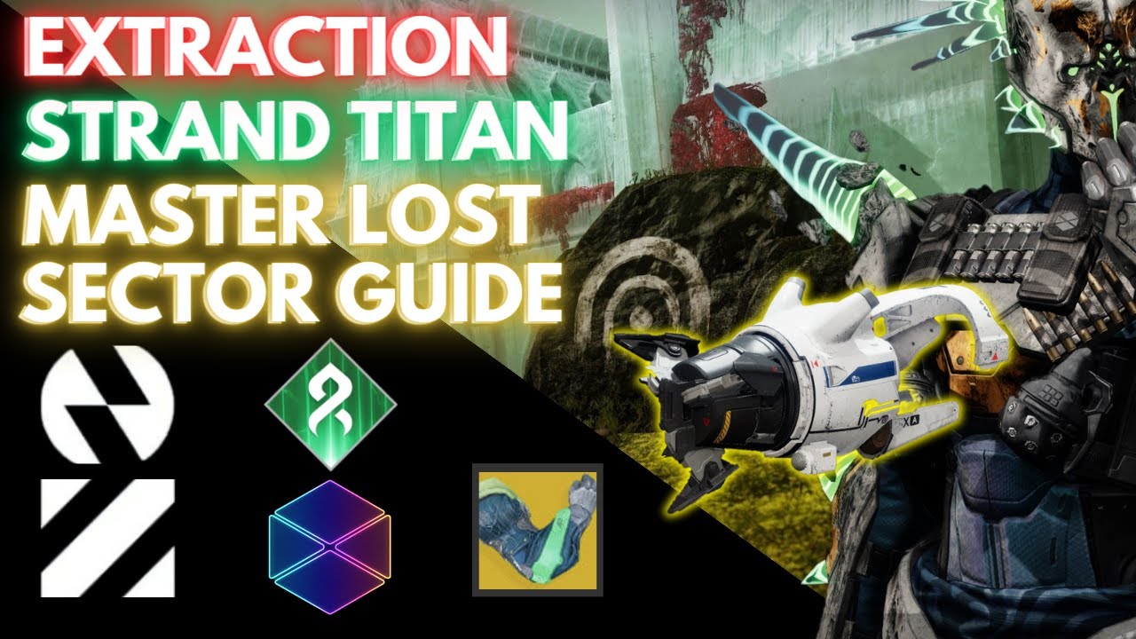 Solo Extraction - Strand Titan Master Lost Sector Flawless w/ Synthoceps