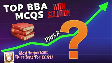 Arithmetic aptitude MCQ questions for BBA #bba #ccsu