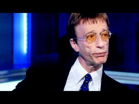 Sky News HD Robin Gibb interview FAIL - asked abou...