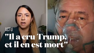 Elle accuse Donald Trump après avoir perdu son père, mort du Covid-19