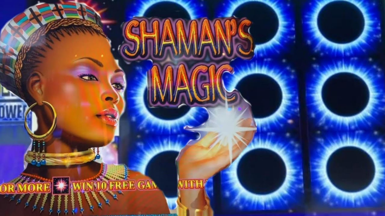 ★WOW ! JUST WOW !!★SHAMAN'S MAGIC Slot (Aristocrat)☆$100 Free Play☆栗スロ