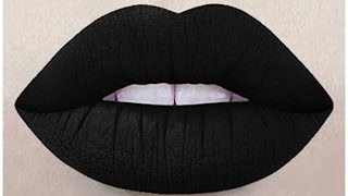 COMO HACER LABIAL NEGRO \