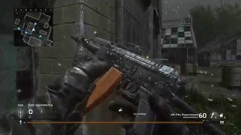 Call of Duty Modern Warfare Remastered _ Ak74u Suppressor Gameplay | COD MWR