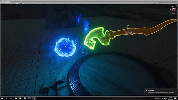 Magic Missiles Unity VFX Asset - Mesh enchant overview