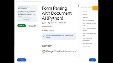 Form Parsing with Document AI (Python)