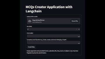 Mcq generator using Langchain  and OpenAI
